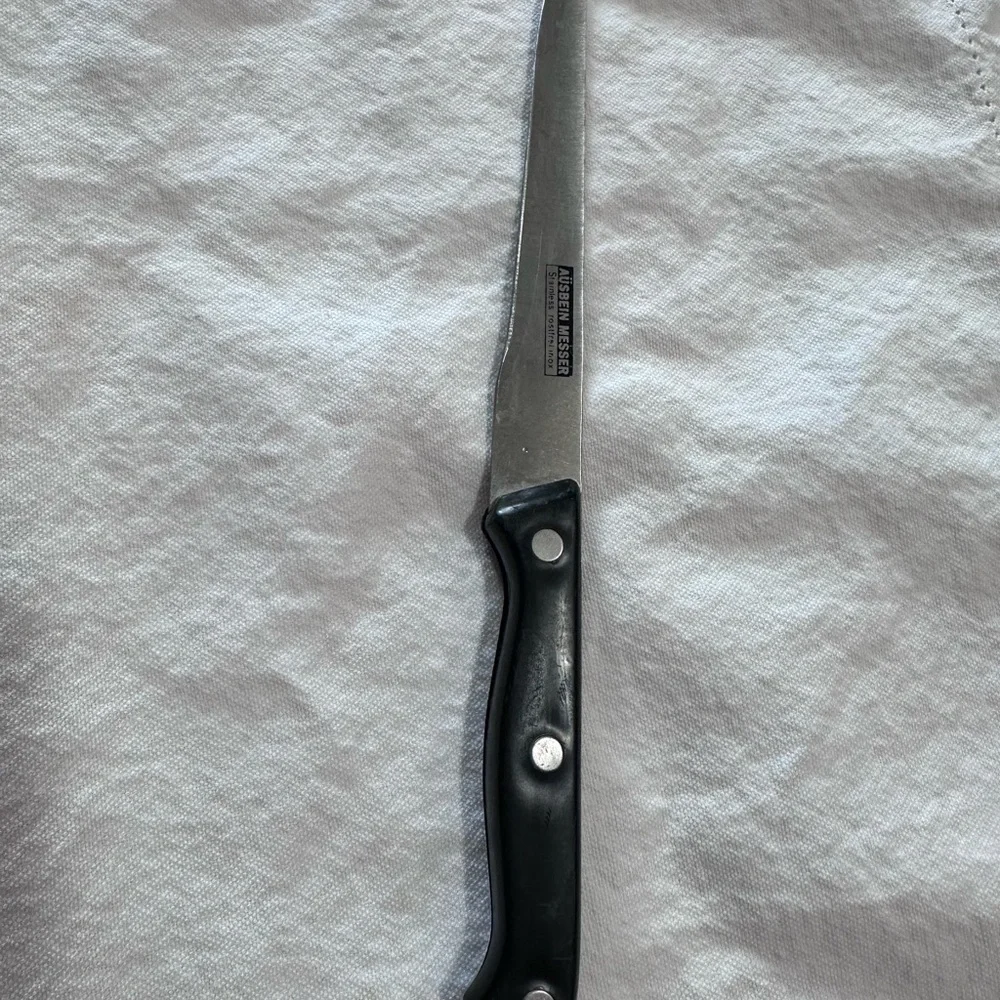 Ausbein messer Elegant Black Handled‎ Knife paring